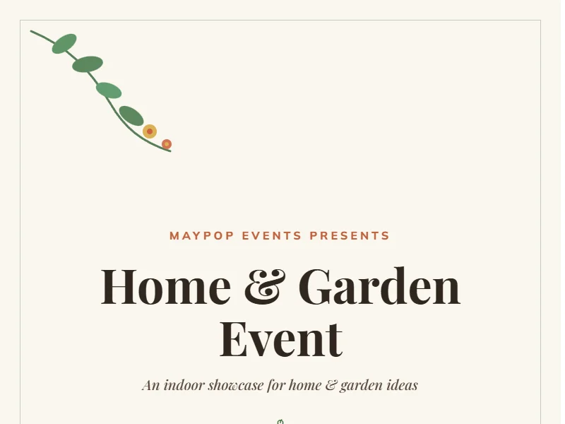 Home & Garden Event Lechlade event preview